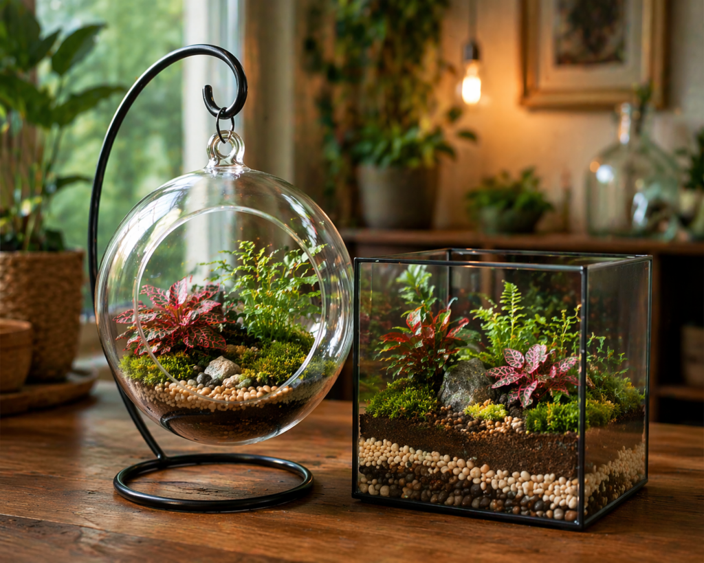 Le terrarium décoratif s’impose aujourd’hui comme une solution tendance pour intégrer la nature dans son intérieur sans contrainte. À mi-chemin entre objet design et composition végétale, il permet de créer une ambiance apaisante et élégante dans n’importe quelle pièce de la maison. Facile à installer, peu encombrant et visuellement très esthétique, il séduit de plus en plus d’amateurs de décoration intérieure.