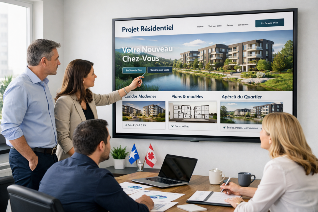 Quand un projet d’habitation se présente bien en ligne, ça se ressent tout de suite