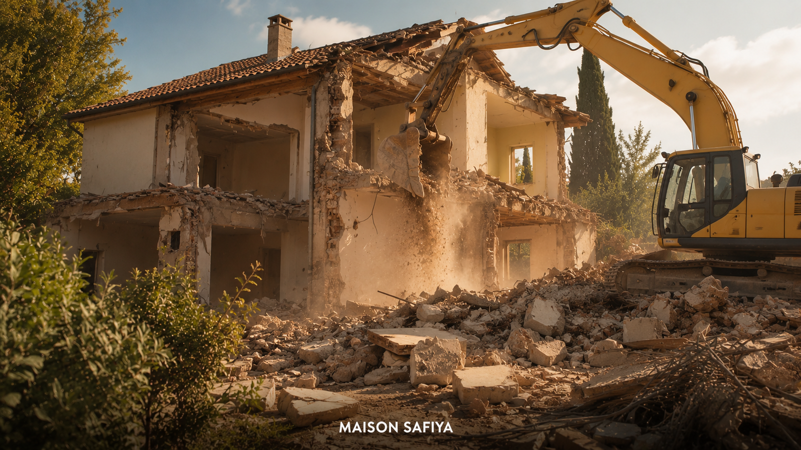 Démolir une maison