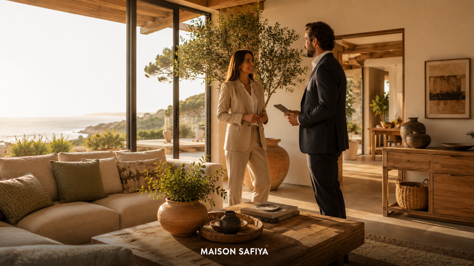 agent immobilier de luxe