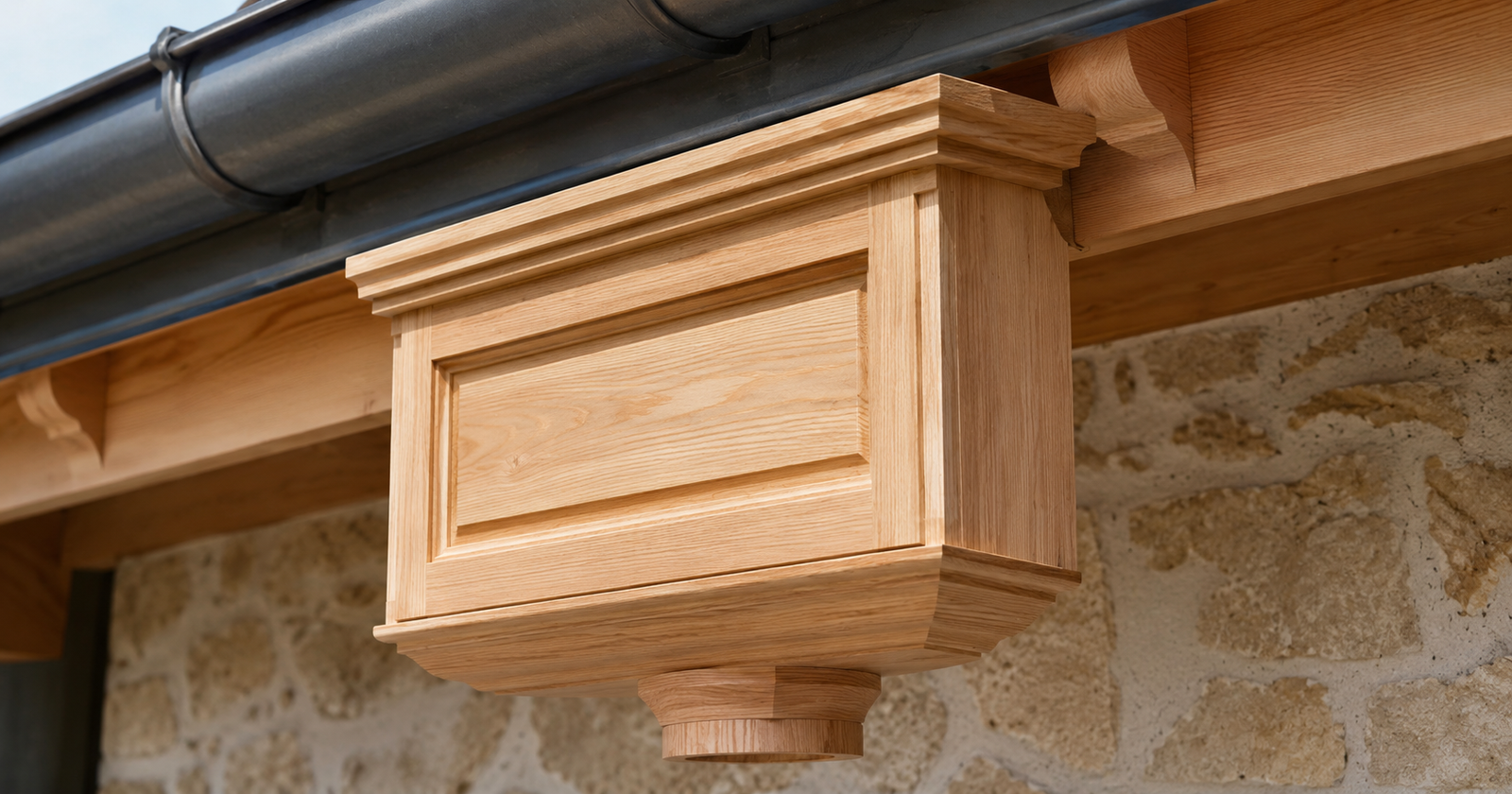 caisson bois de chéneau maison safiya
